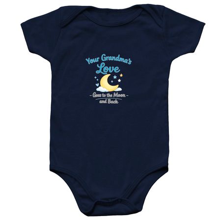 Baby Boy, a Navy Infant Onesie
