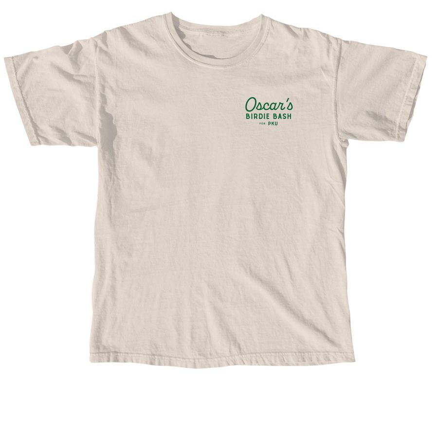 Oscar?s Birdie Bash ? Light Tee, a Ivory Comfort Colors Unisex Tee