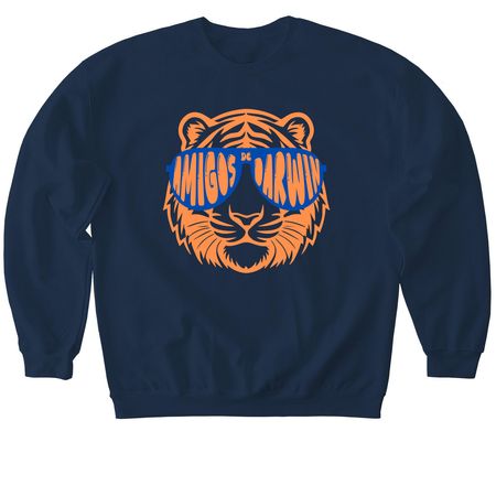 Cool Cats Shirt, a Navy Softstyle Crewneck Sweatshirt
