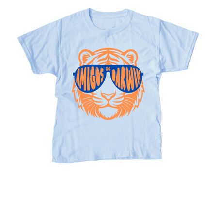 Cool Cats Shirt, a Light Blue Youth Unisex Tee