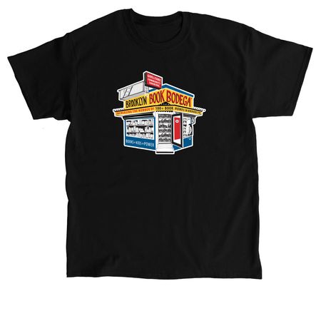 Brooklyn Book Bodega Classic, a Black Classic Unisex Tee