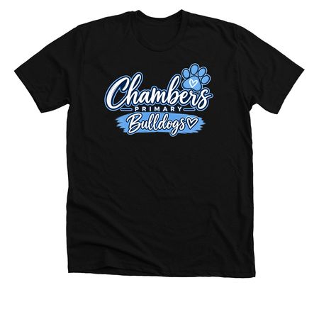 Chambers Staff, a Solid Black Blend Premium Unisex Tee