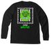 JTF day 2, a Solid Black Blend Premium Long Sleeve Tee (back-view)