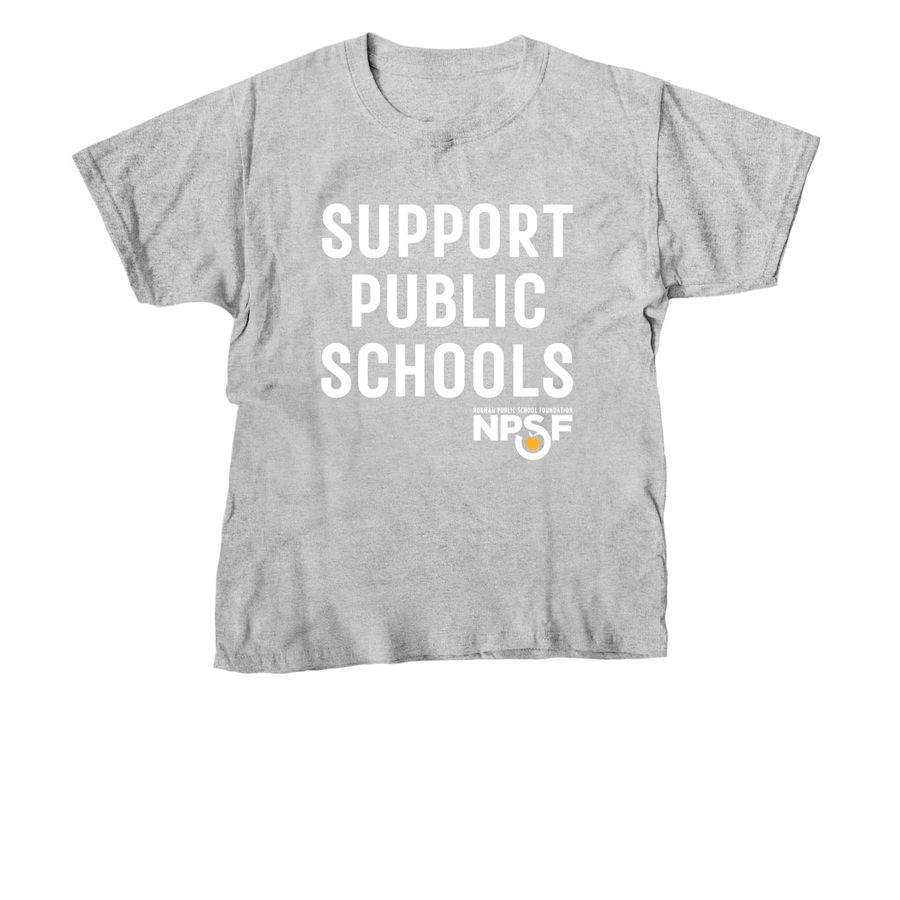 Support Public Schools - Youth Gear, a Sport Grey Youth Unisex Tee