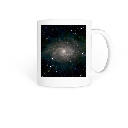 M 33 - Triangulum Galaxy, a White Coffee Mug