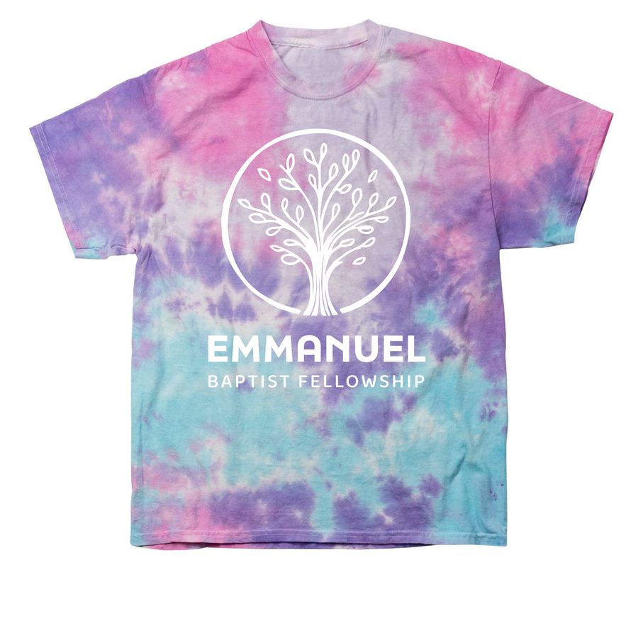 EBF Shirt - tie dye, a Cotton Candy Classic Tie Dye Tee