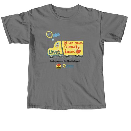 Fueling Journeys, One Stop, Big Impact., a Grey Comfort Colors Unisex Tee