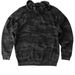CVLL - New Logo, a Black Camo Heavyweight Camo Pullover Hoodie (back-view)