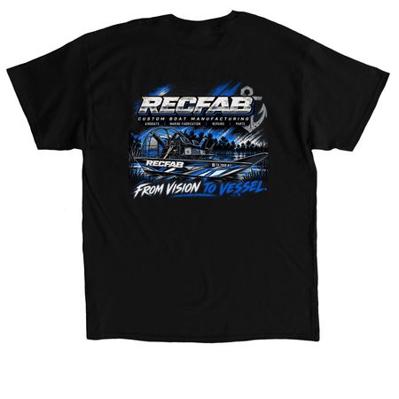 RECFAB, a Black Classic Unisex Tee