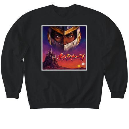 Twin Suns Odyssey - album merch, a Black Softstyle Crewneck Sweatshirt
