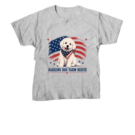 Patriotic Pyr T, a Sport Grey Youth Unisex Tee