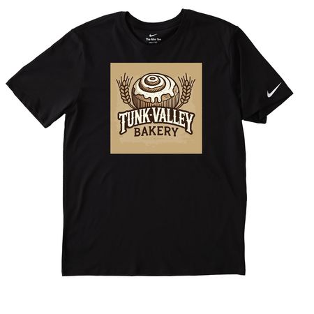 Walk by Faith Collection, a Black Nike Dri-FIT Jersey Blend Performance Tee