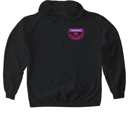Team Fireweed, a Black Gildan Softstyle Pullover Hoodie