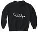 Ursuline College Sweatshirts and Hoodies, a Black Gildan Softstyle Pullover Hoodie (back-view)