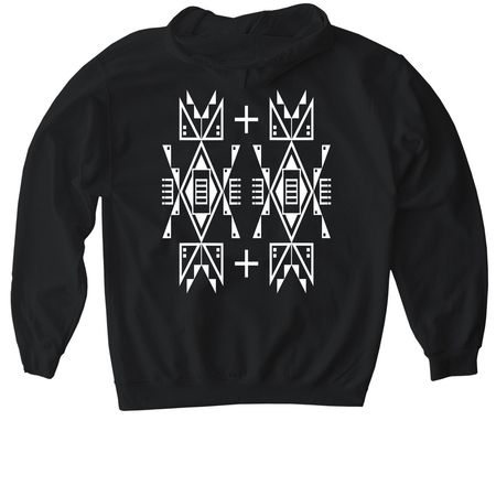 Echo&nbsp;, a Black Gildan Softstyle Pullover Hoodie