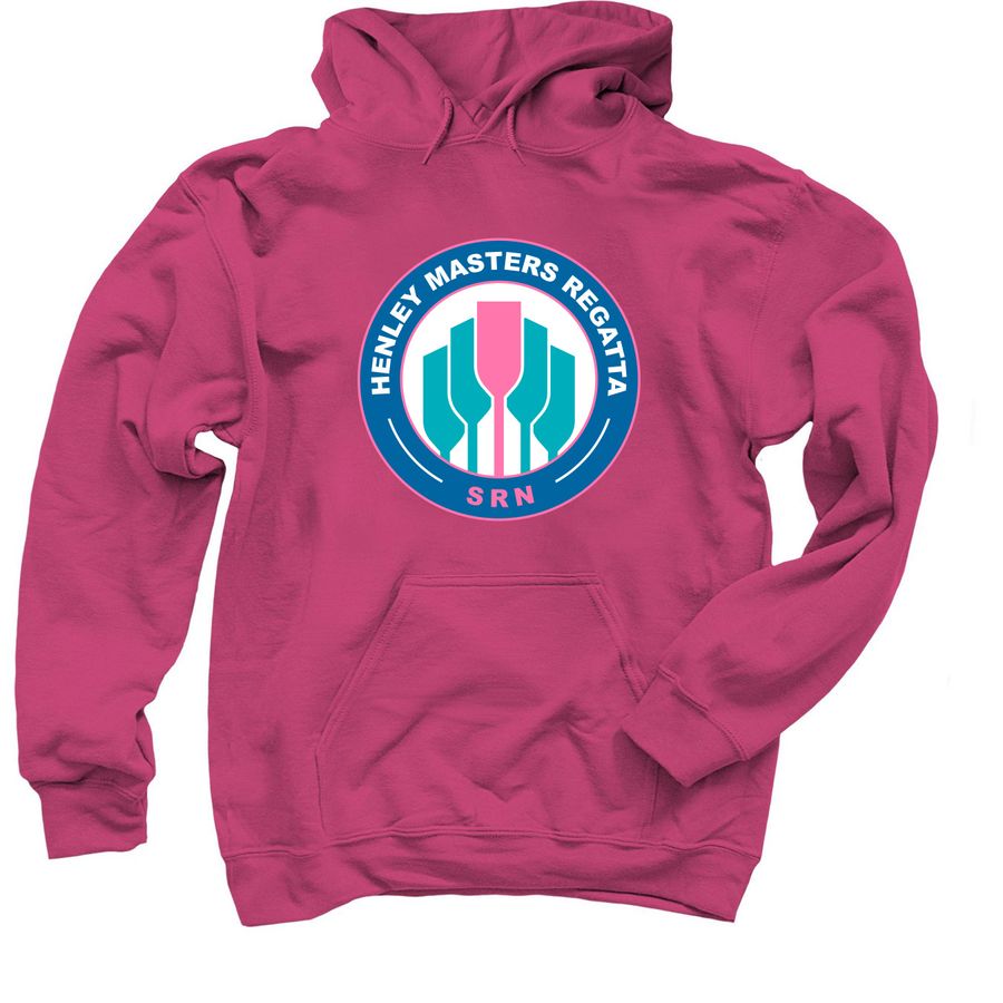 SRN Henley Master Regatta Event Shirt2, a Heliconia Pullover Hoodie