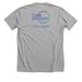 LOVE HOPE CURE, a Athletic Heather Premium Unisex Tee (back-view)