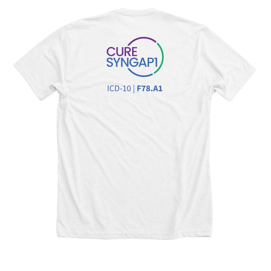 LOVE HOPE CURE, a Solid White Blend Premium Unisex Tee (back-view)