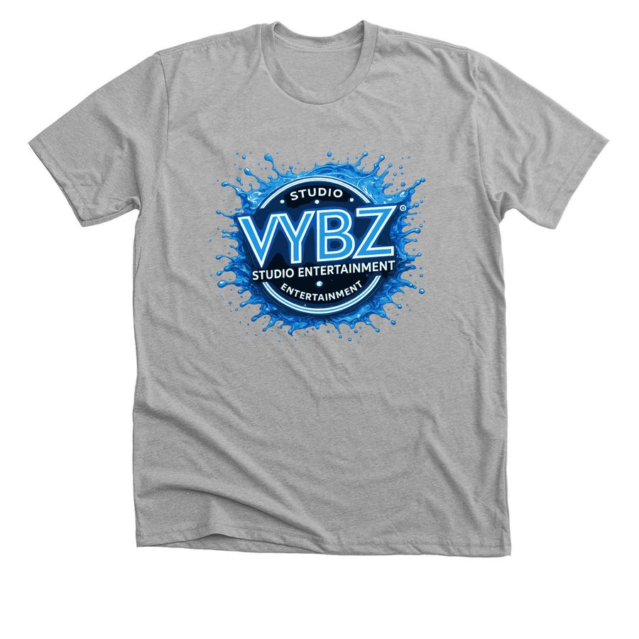 VYBZ STUDIO, a Athletic Heather Premium Unisex Tee