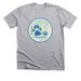 Vet Pets (front), a Athletic Heather Premium Unisex Tee