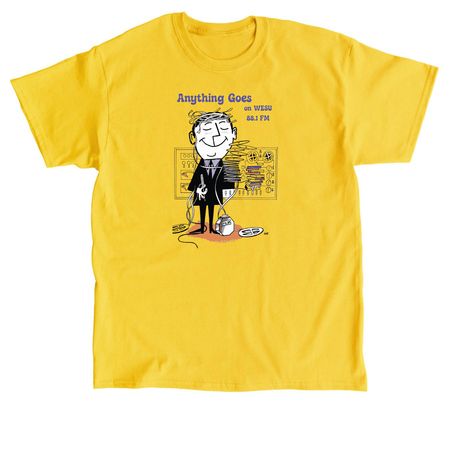 Anything Goes: Friendly Radio Listener, a Daisy Classic Unisex Tee