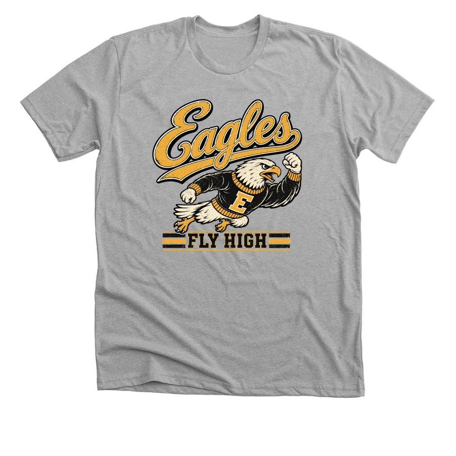 Soaring Eagles, a Athletic Heather Premium Unisex Tee