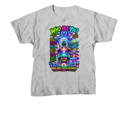 Level up&nbsp;, a Sport Grey Youth Unisex Tee
