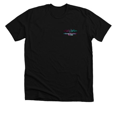 MAVO2026 Elevate & Evolve&nbsp;, a Solid Black Blend Premium Unisex Tee
