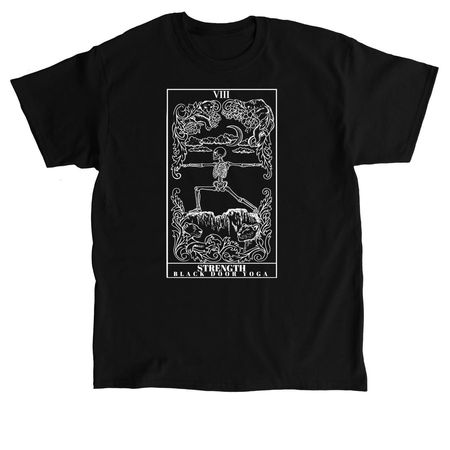 Drop #1: Yoga Tarot Tee, a Black Classic Unisex Tee