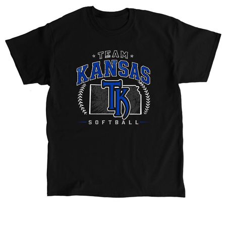 TK Softball&nbsp;, a Black Classic Unisex Tee