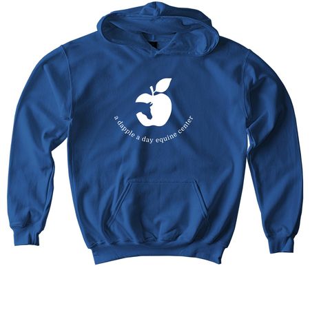 ADAD Classic Logo Sweatshirts, a Royal Softstyle Youth Pullover Hoodie