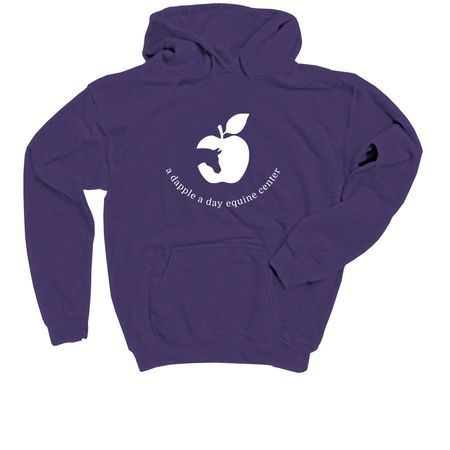 ADAD Classic Logo Sweatshirts, a Purple Youth Pullover Hoodie
