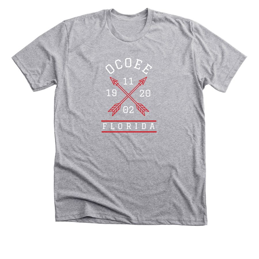 Black History - Ocoee, a Athletic Heather Premium Unisex Tee