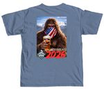 Summer 2026 AO Shirt, a Blue Jean Comfort Colors Unisex Tee (back-view)