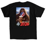 Summer 2026 AO Shirt, a Black Classic Unisex Tee (back-view)