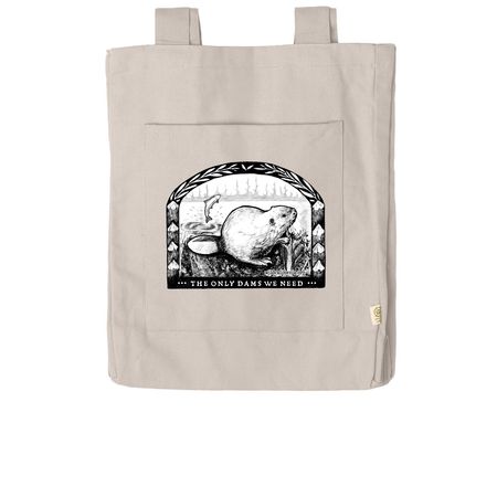 Only Dams We Need, a Pumice Reclaimist Everywhere Tote Bag