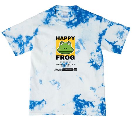 Happy Frog, a True Royal Youth Crystal Tie Dye Tee
