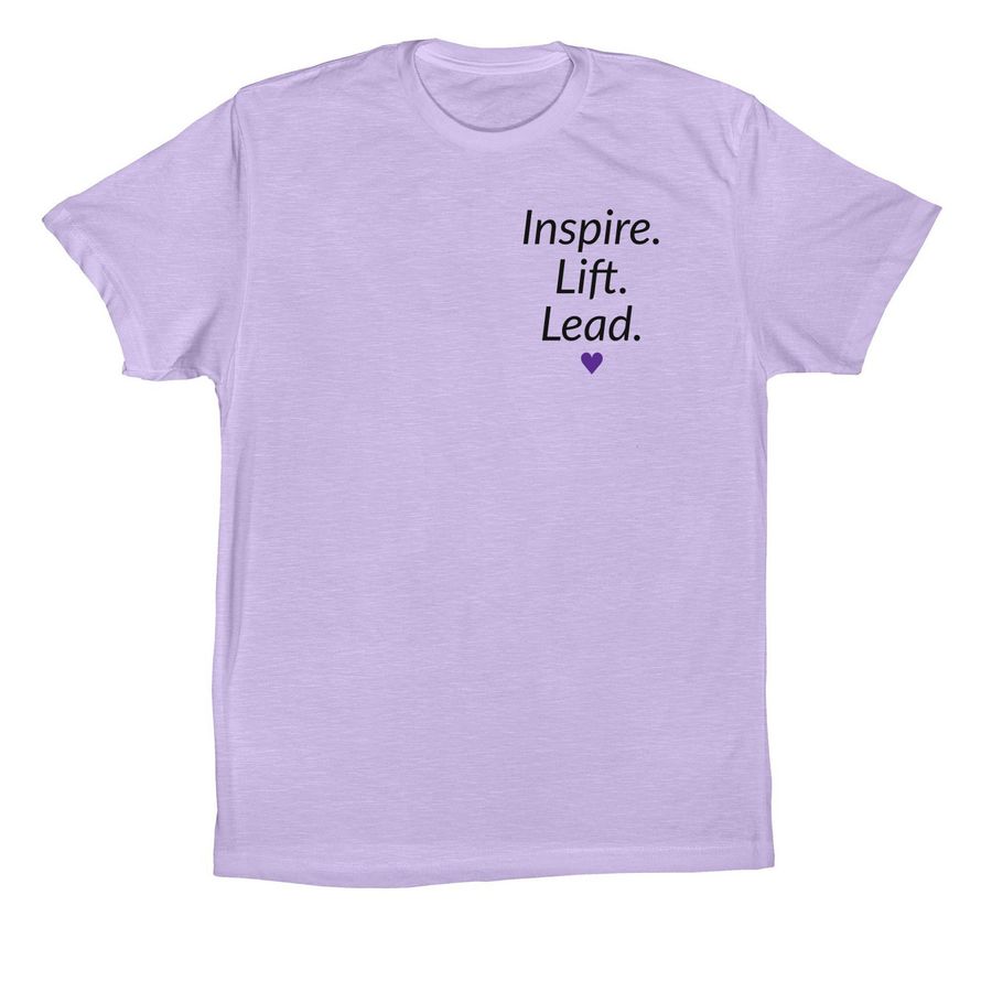 Together we can end Domestic Violence, a Dark Lavender Premium Cotton Tee