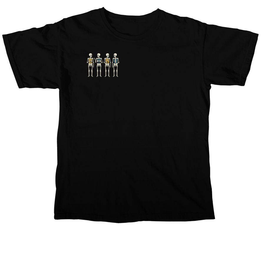 ETSU Skeletons, a Black Comfort Colors Unisex Tee