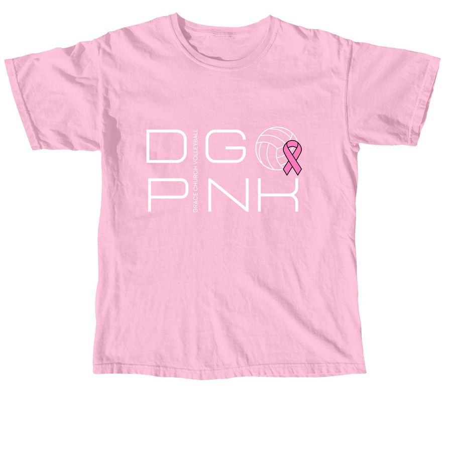 Griffins Dig Pink, a Blossom Comfort Colors Unisex Tee