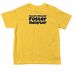 Tees for Toddlers, a Yellow Toddler Tee (back-view)