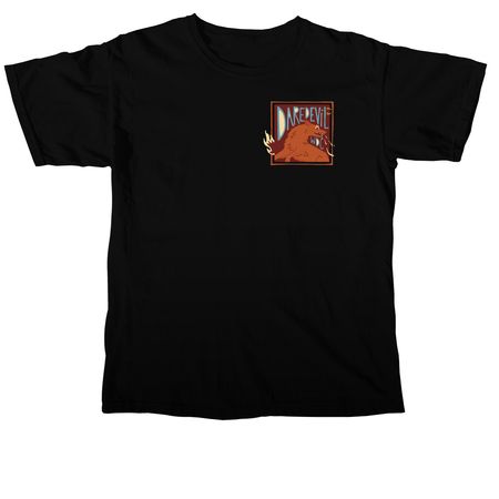 Daredevil WDC "FLUIDITY" - Vintage Autumn, a Black Comfort Colors Unisex Tee