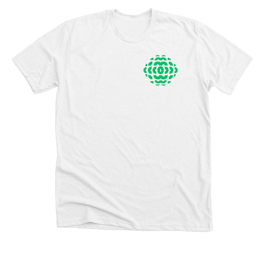 2026 World CP Day T-Shirt ?White Double Logo, a Solid White Blend Premium Unisex Tee