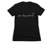 Your story isn't over., a Black Women's Slim Fit Tee