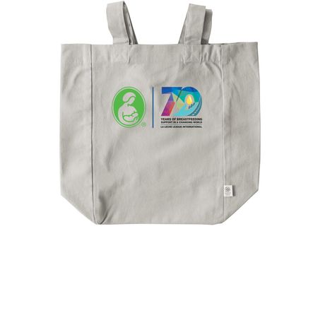 LLLI 2026 Conference Bags, a Natural Recycled Cotton Tote Bag