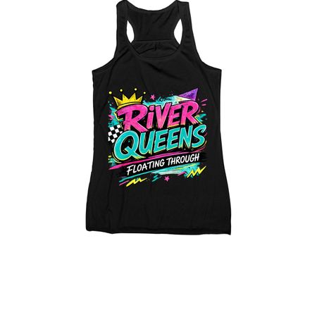 RIVER QUEENS - F'd Up, a Black Women's Racerback