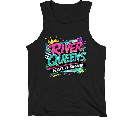 RIVER QUEENS - F'd Up, a Black Premium Cotton Tank