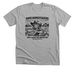 ADHD HOMESTEADERS, a Athletic Heather Premium Unisex Tee