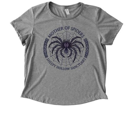 Mother of Spiders GOT Tribute, a Aluminum Grey Allmade Eco Triblend Women?s Scoop Neck Tee