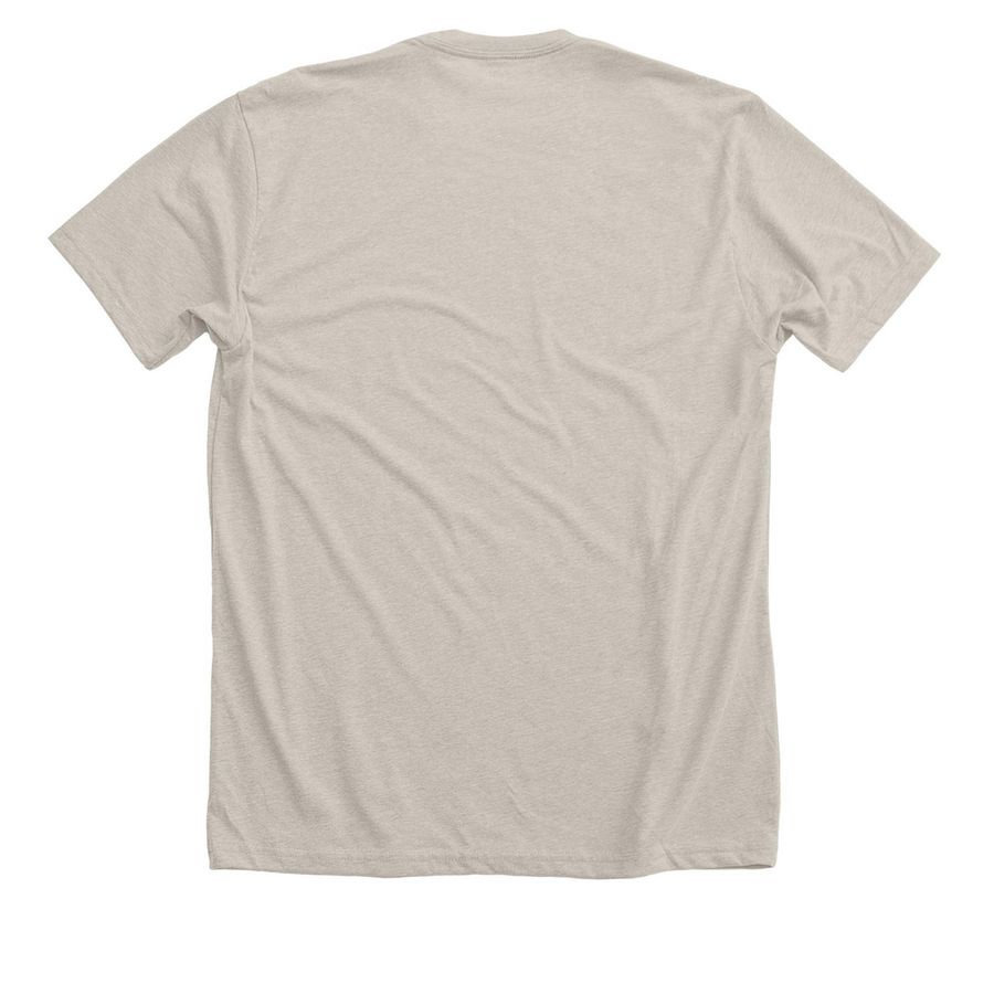In it Together, a Heather Dust Premium Unisex Tee (back-view)